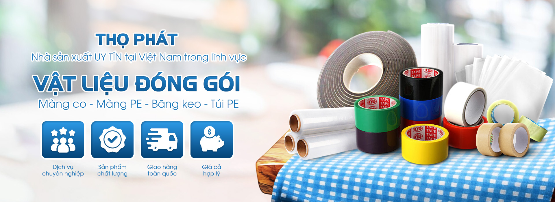 CÔNG TY TNHH SẢN XUẤT THƯƠNG MẠI BĂNG KEO THỌ PHÁT